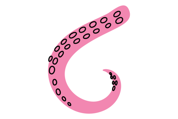 Download Octopus Pink Tentacle. Cute Part Mollusk - Premium Resources