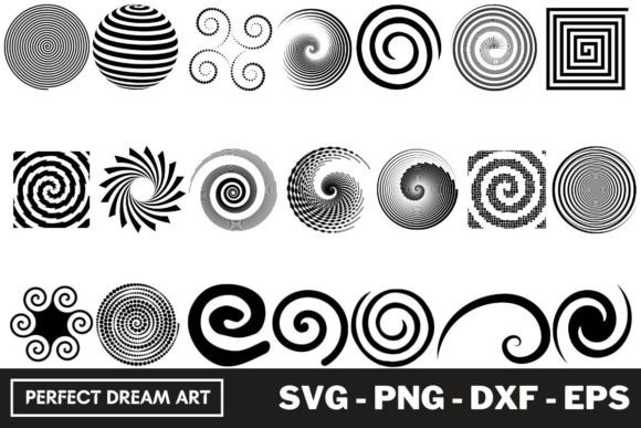 Download Spiral Silhouette Bundles - Bundle Collection